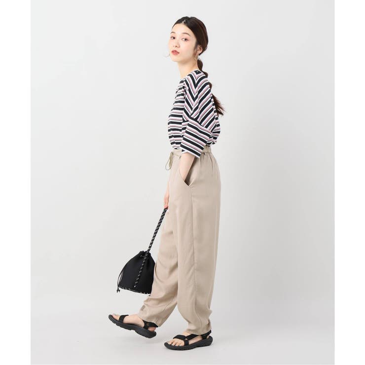 【B.C STOCK ベーセーストック】Tenツイル ペグトップパンツ | B.C STOCK | 詳細画像12 