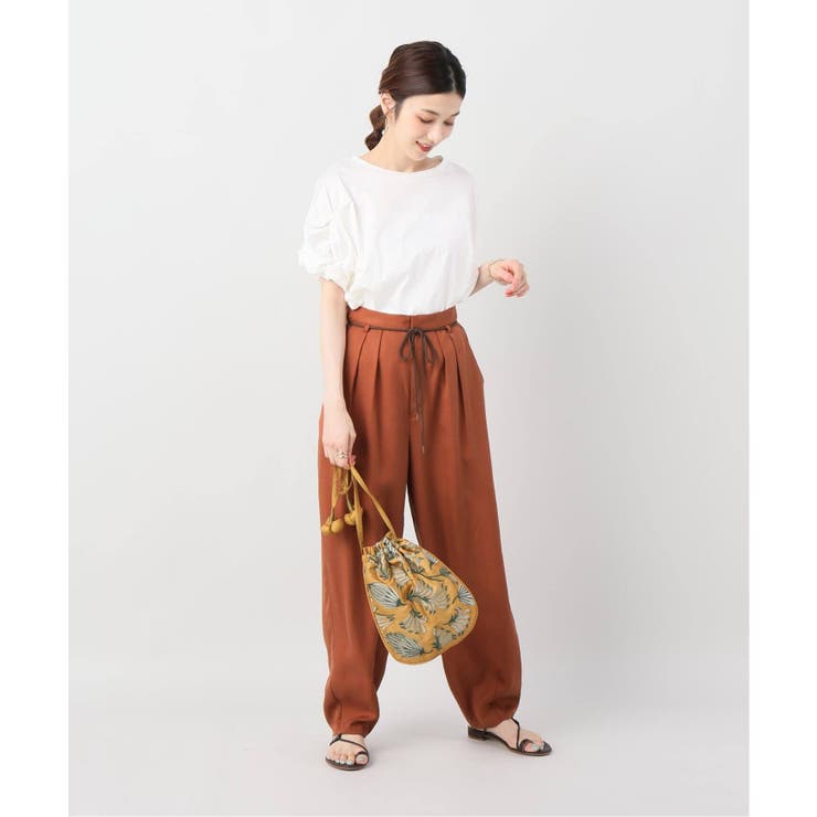 【B.C STOCK ベーセーストック】Tenツイル ペグトップパンツ | B.C STOCK | 詳細画像14 