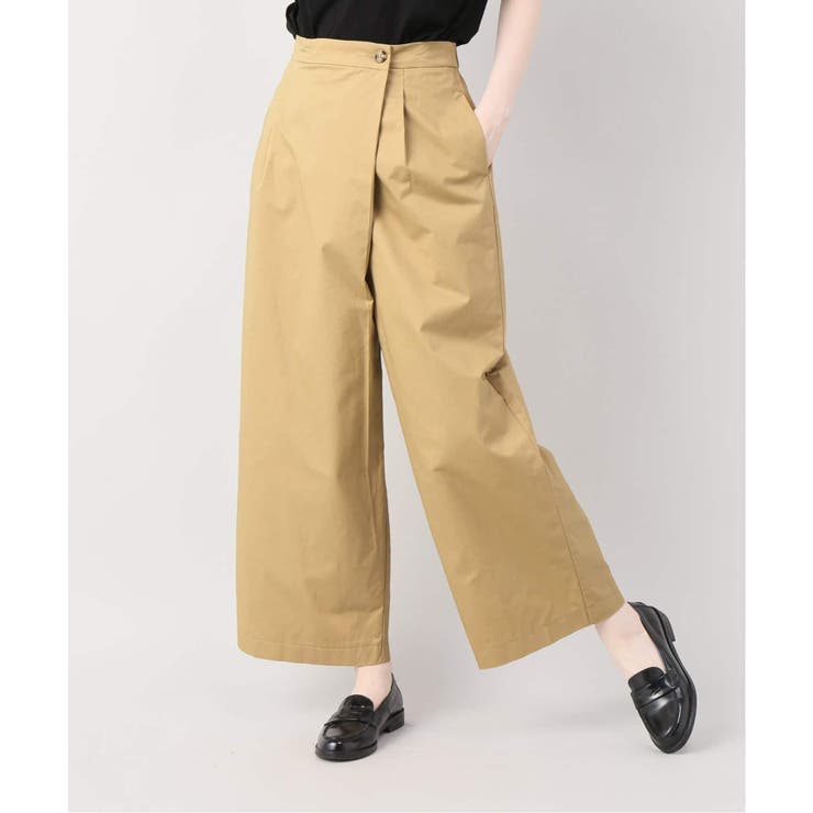 ワイドラップチノパンツ◇[品番：BYCW0006307]｜B.C STOCK（ベー