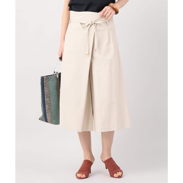 ナチュラル | 【B.C STOCK ベーセーストック】ホソベルトツキラップパンツ | B.C STOCK