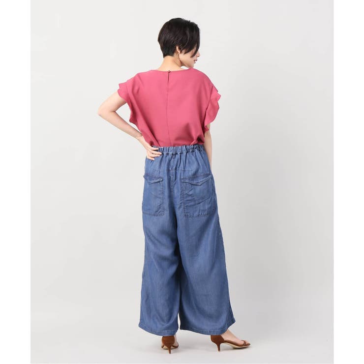テンセルワイドパンツ[品番：BYCW0006432]｜B.C STOCK（ベーセー