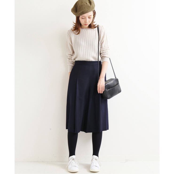 IENA イエナ】ウールタックキュロットパンツ◇[品番：BYCW0000634  