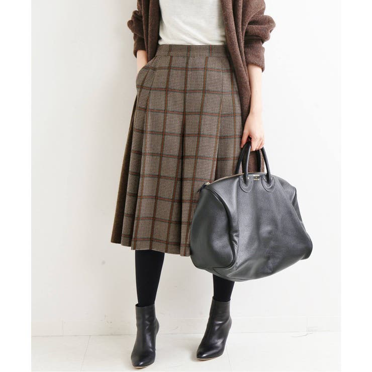 IENA イエナ】ウールタックキュロットパンツ◇[品番：BYCW0000634