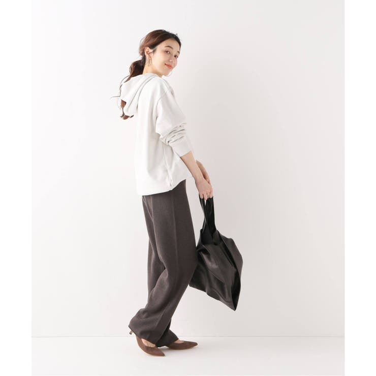 新品タグ付きIENA ウール3×1 リブニットパンツ IENA イエナ】ウール3×1 リブニットパンツ[品番：BYCW0000635