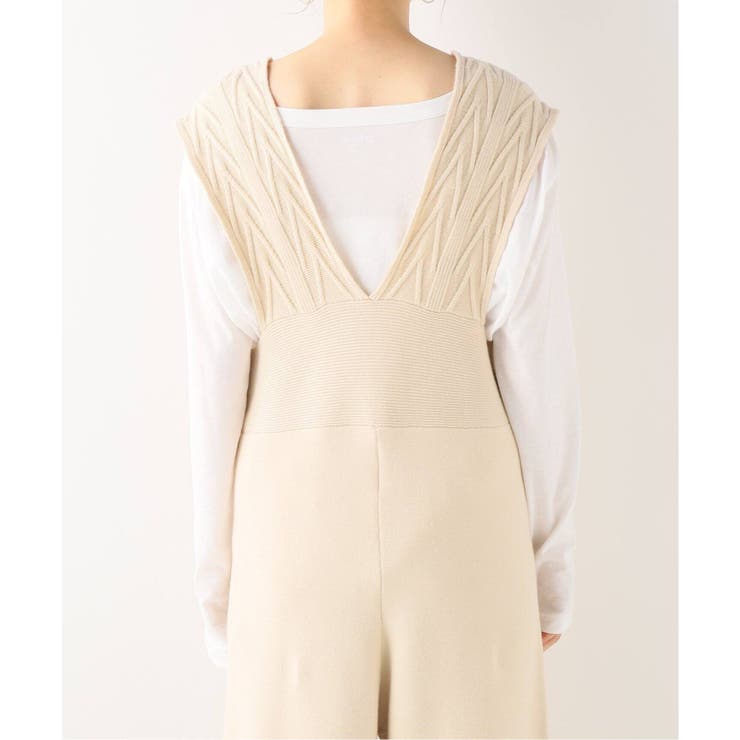 SLOBE citron ニットサロペット◇[品番：BYCW0000720]｜B.C