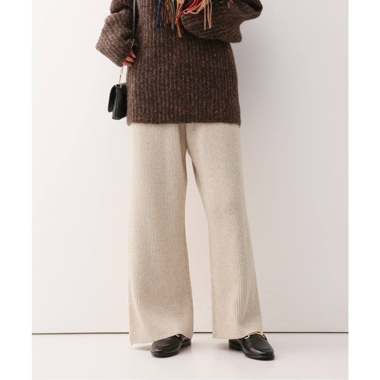 SLOBE IENA スローブイエナ】シルク混ニットパンツ◇[品番