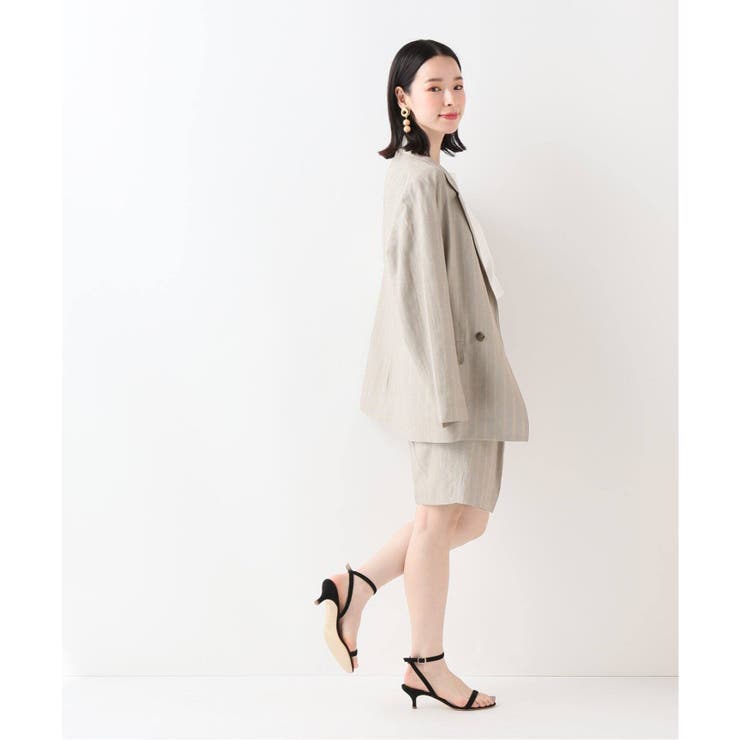 SLOBE IENA Fi.m リネンハーフパンツ[品番：BYCW0007137]｜B.C