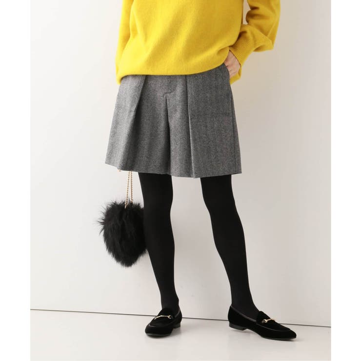ファッション姫 通販 Spick and Span＞ フラノベイカーショートパンツ◇[品番 パンツ