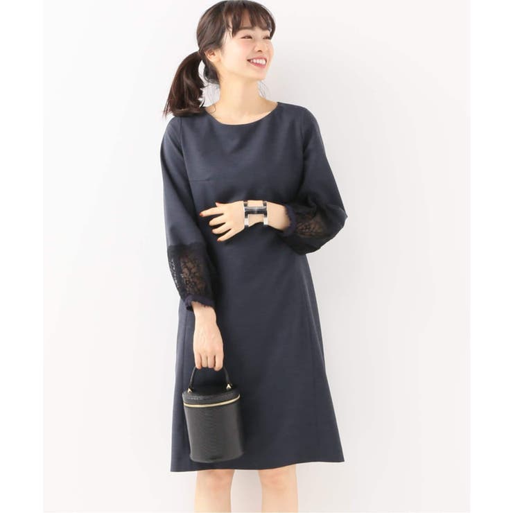 La Totalite]スリーブレースワンピース[品番：BYCW0003785]｜B.C STOCK 