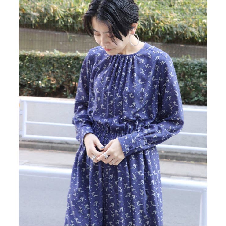 NEU】フラワープリントオールインワン◇[品番：BYCW0007079]｜B.C