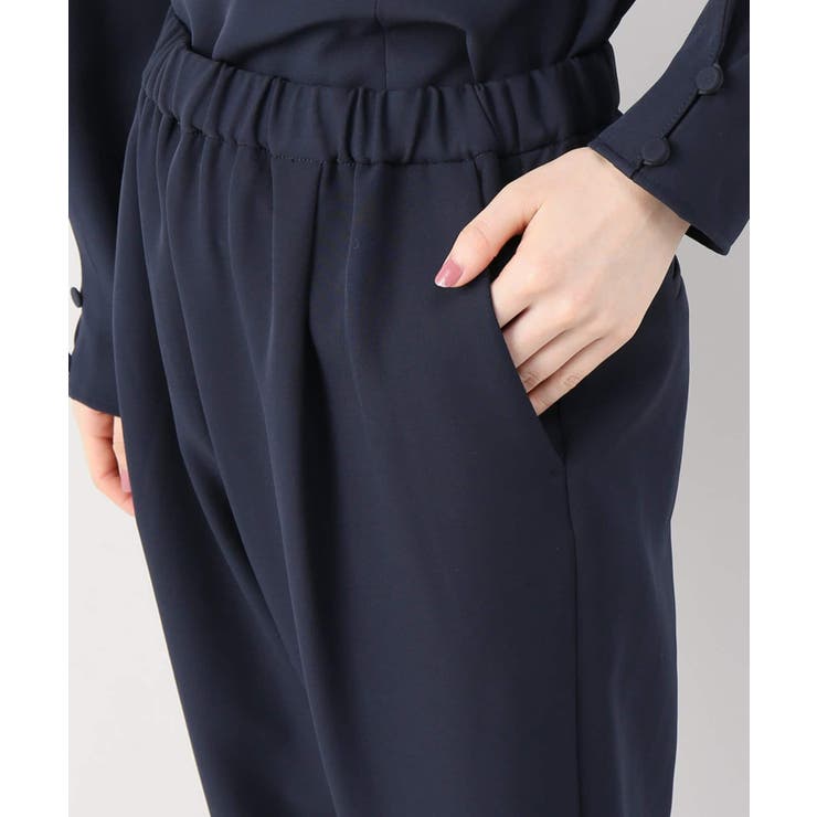 Wクロスセットアップ ブラウス×パンツ◇[品番 Wクロスセットアップ ブラウス×パンツ◇[品番