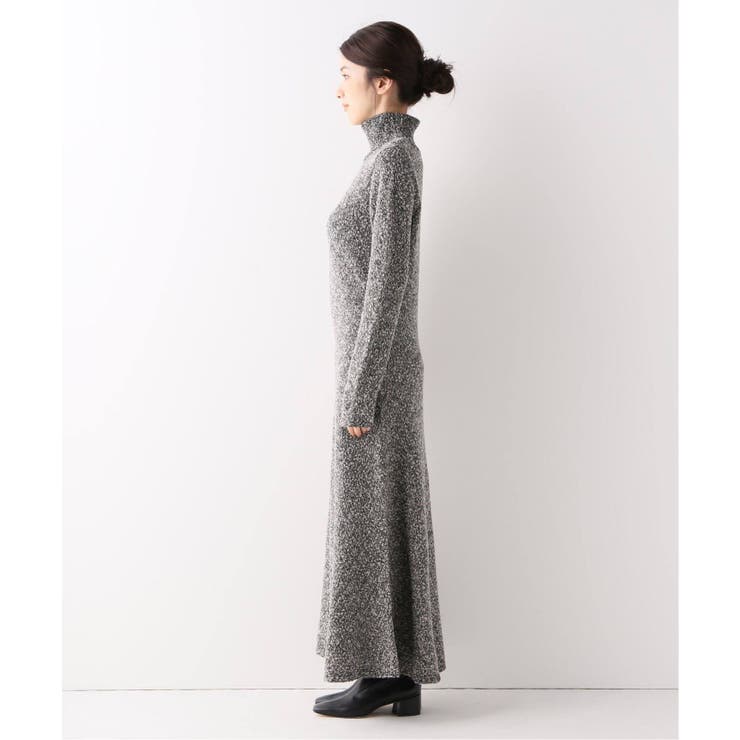 IENA イエナ】chere ツイードニットワンピース[品番：BYCW0000646