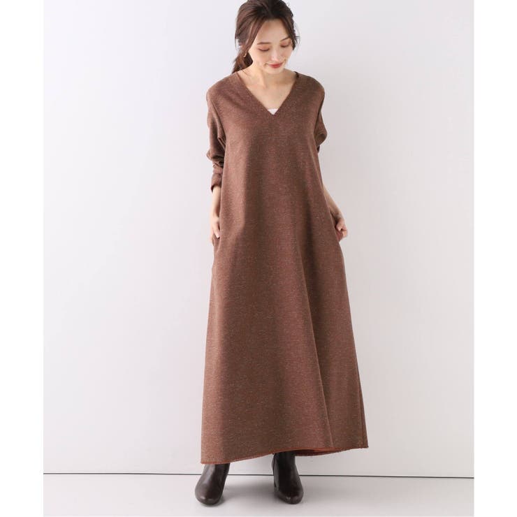 【新品】SLOBE IENA スローブイエナ MIRKO  Vカットワンピース SLOBE IENA（スローブイエナ）の「MIRKO×SLOBE別注 Vカットワンピース