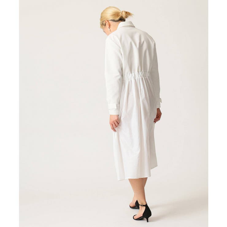 バックギャザーコートワンピース[品番：BYCW0007171]｜B.C STOCK