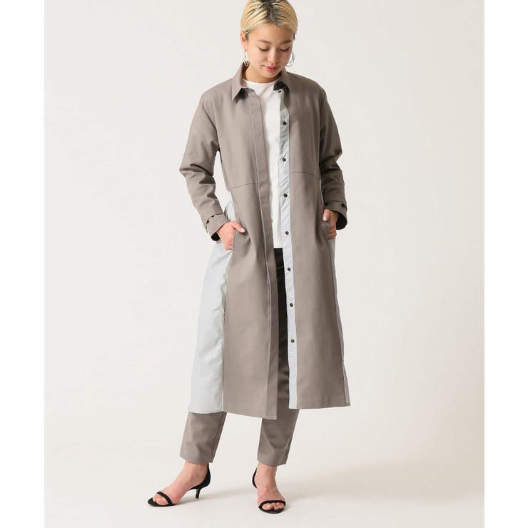 冬ギフト セ バックギャザーコートワンピース[品番：BYCW0007171]｜B.C STOCK ジャケット・アウター