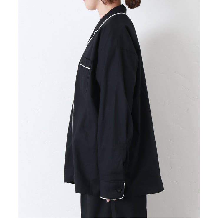 パイピングパジャマシャツ◇[品番：BYCW0007103]｜B.C STOCK