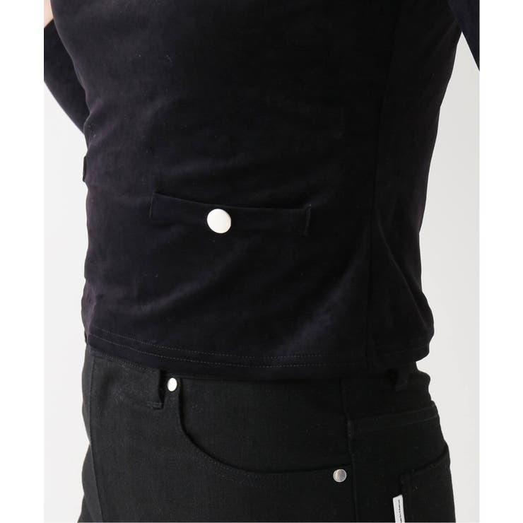 ＜Charles Chaton＞ velour C blouse | B.C STOCK | 詳細画像12 