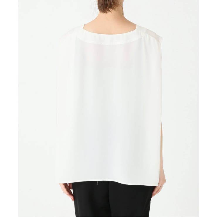 NOBLE]バックタックVネックブラウス◇[品番：BYCW0004070]｜B.C STOCK 