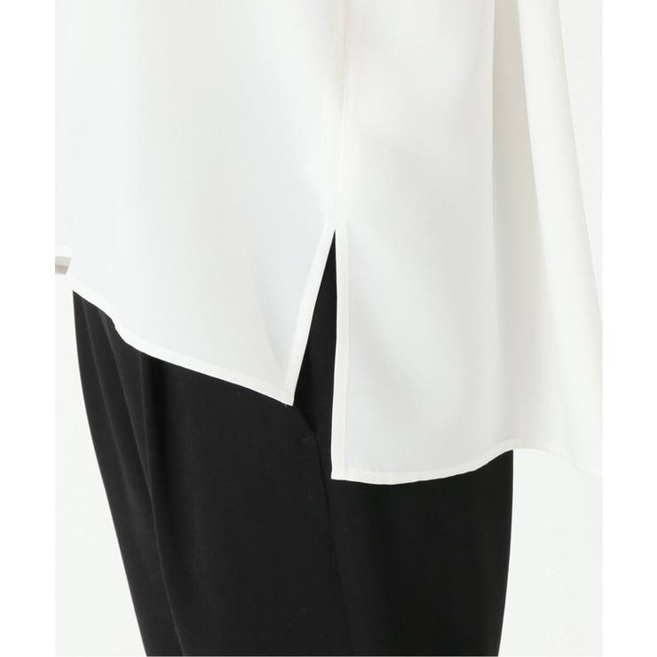 NOBLE]バックタックVネックブラウス◇[品番：BYCW0004070]｜B.C STOCK 