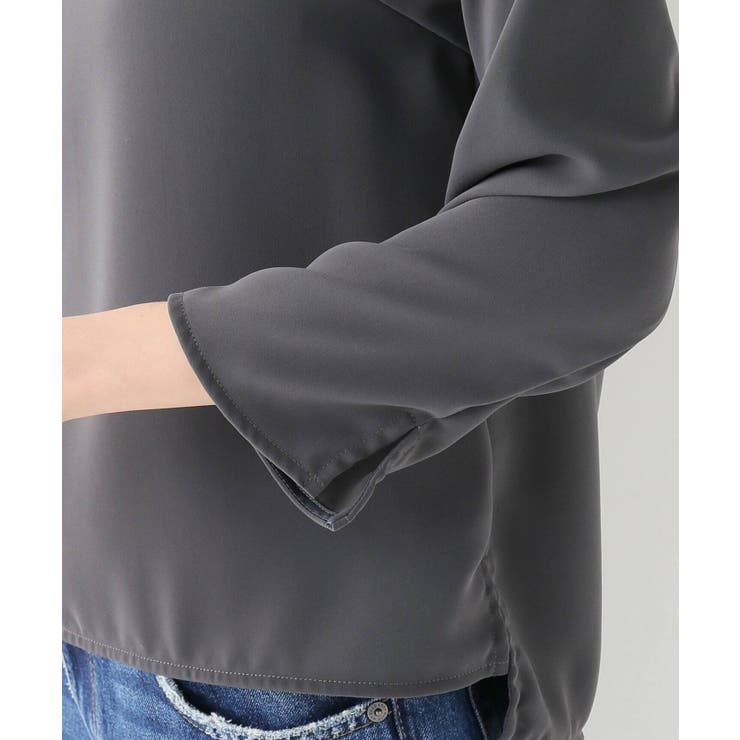 B.C STOCK＞エステルダブルクロスシチブソデブラウス◇[品番