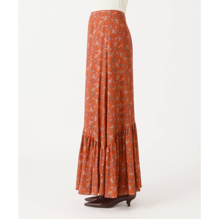 Deveauxペイズリー ティアードスカート◇[品番：BYCW0000997]｜B.C  