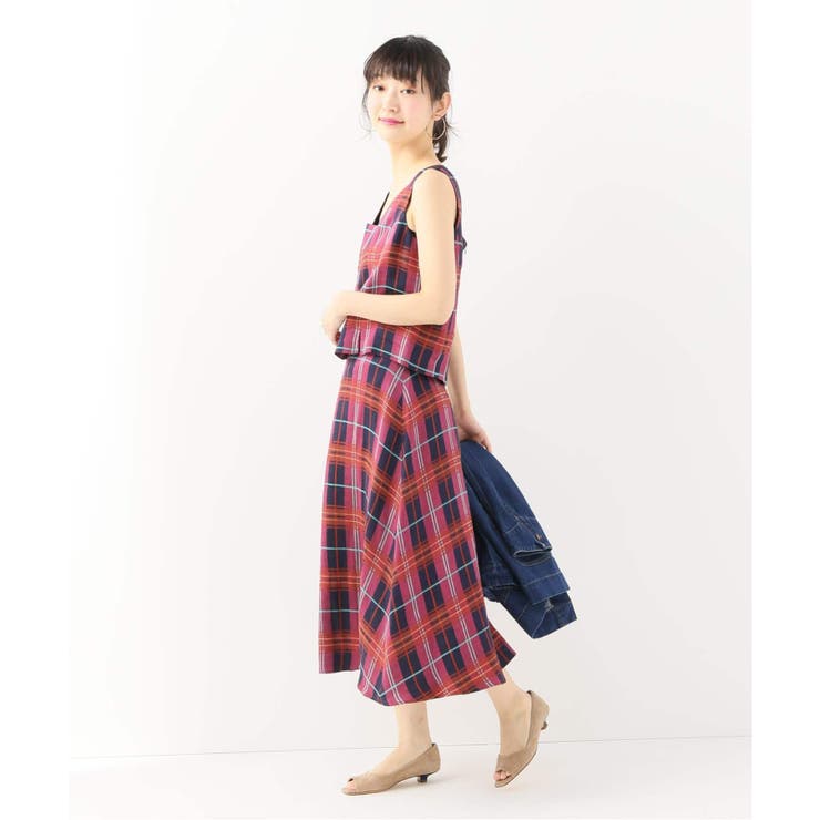 SEA（シー）の「VINTAGE 2in1 ホルタ―ネック スカートドレス