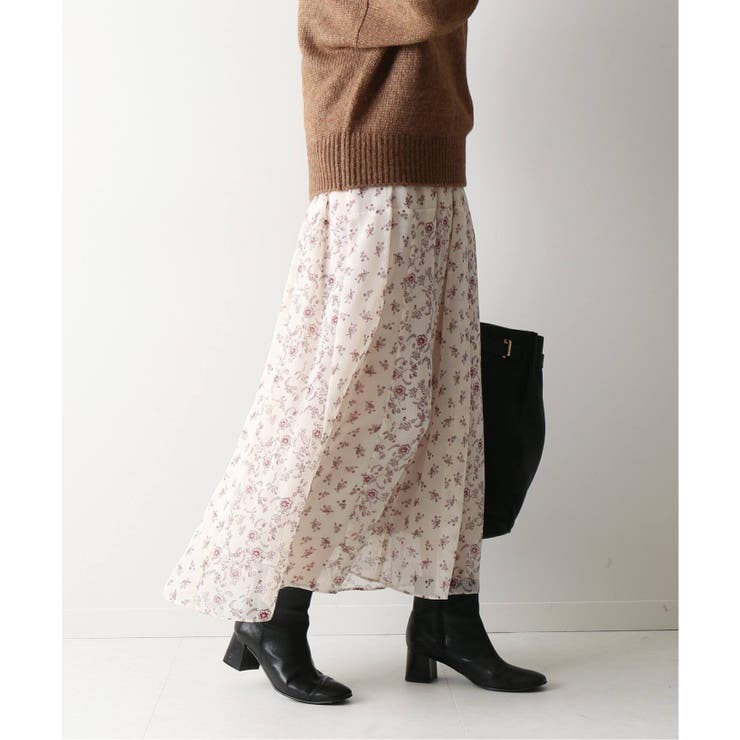 FRAMeWORK フレームワーク】ランダムフラワースカート◇[品番  