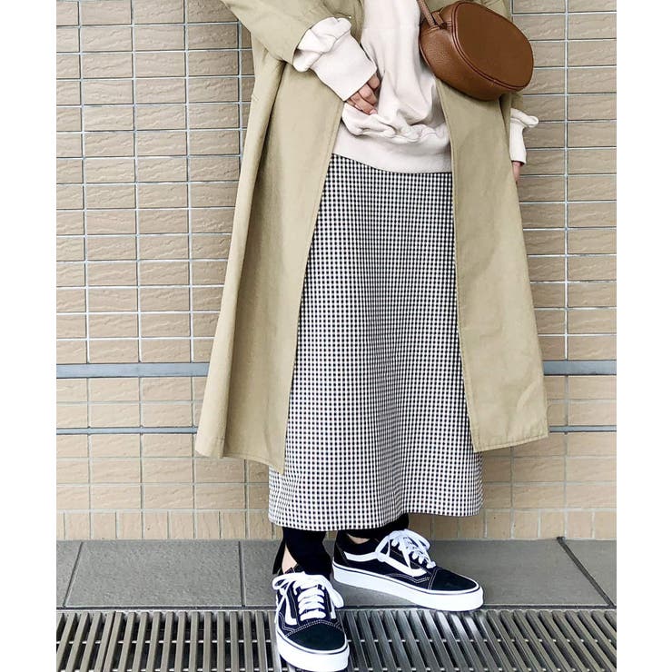 パペット柄 ロングスカート