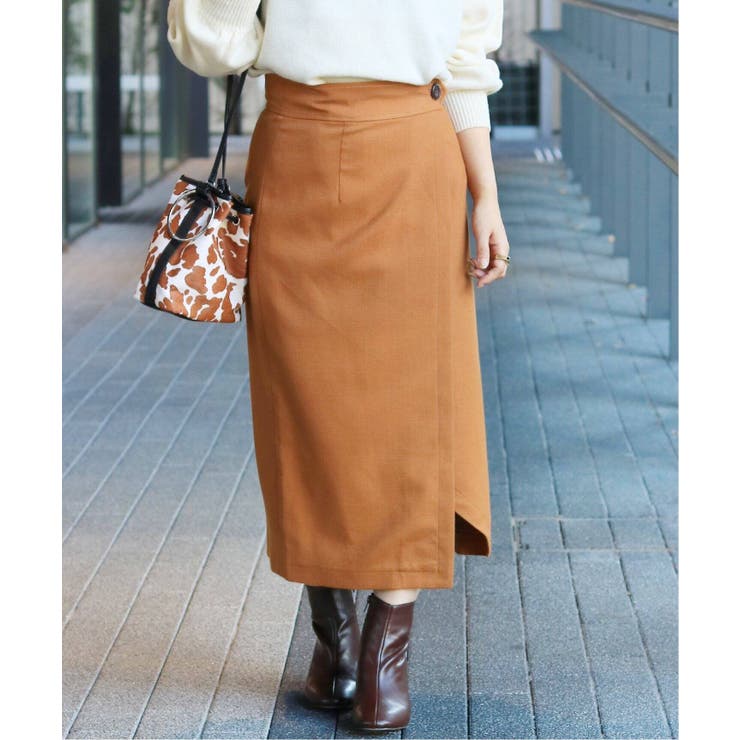直営ショッパー付♪CELINE ウール ペンシルスカート ショッピングゴー shoppinggo タイトスカート ペンシルスカート