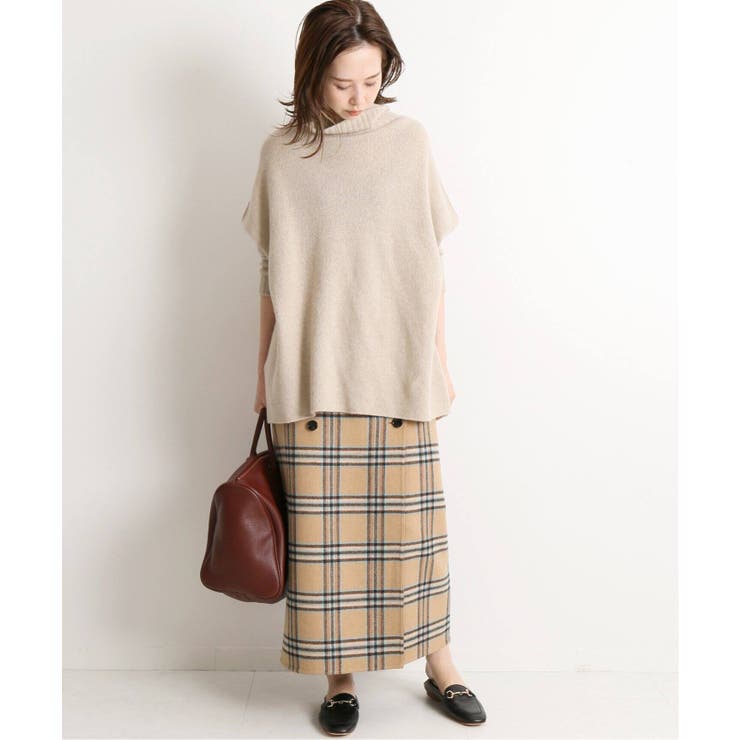 IENA イエナ】Wフェイスリバーシブルロングスカート◇[品番