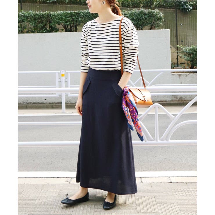 SLOBE IENA｜リネンフレアボリュームスカート | Rakuten Fashion