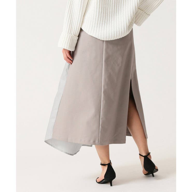 【CLIVE】イソザイミックスラップスカート | B.C STOCK | 詳細画像17 