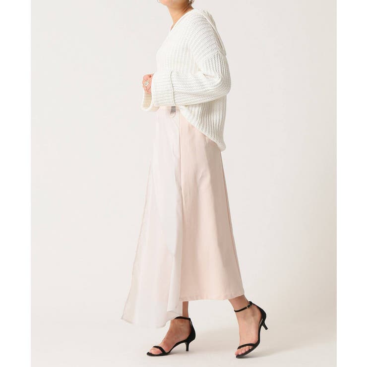 【CLIVE】イソザイミックスラップスカート | B.C STOCK | 詳細画像8 