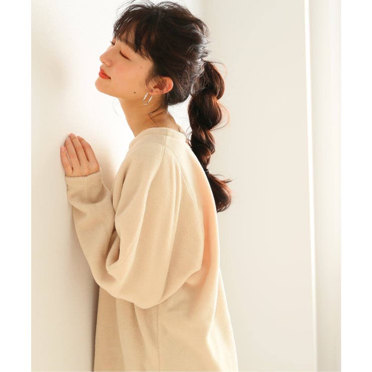 スローブイエナ】プルオーバー SLOBE IENA flower スパンコールプル