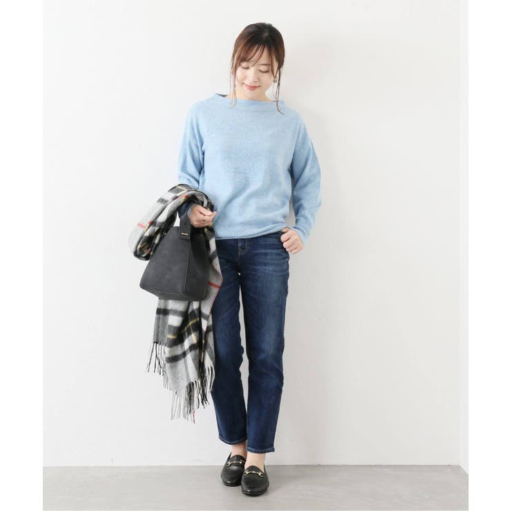 La Totalite ラ トータリテ】カシミヤボートネックプルオーバー