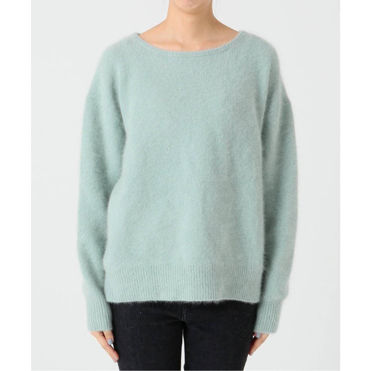 極美品☆スピック＆スパン ふわふわ FURMIX テンジクプルオーバー Spick & Span(スピックアンドスパン)の「FURMIX テンジクプルオーバー