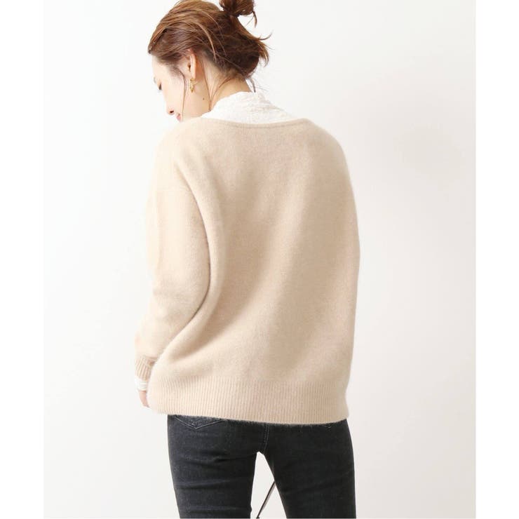 極美品☆スピック＆スパン ふわふわ FURMIX テンジクプルオーバー 極美品☆スピック＆スパン ふわふわ FURMIX テンジクプルオーバー