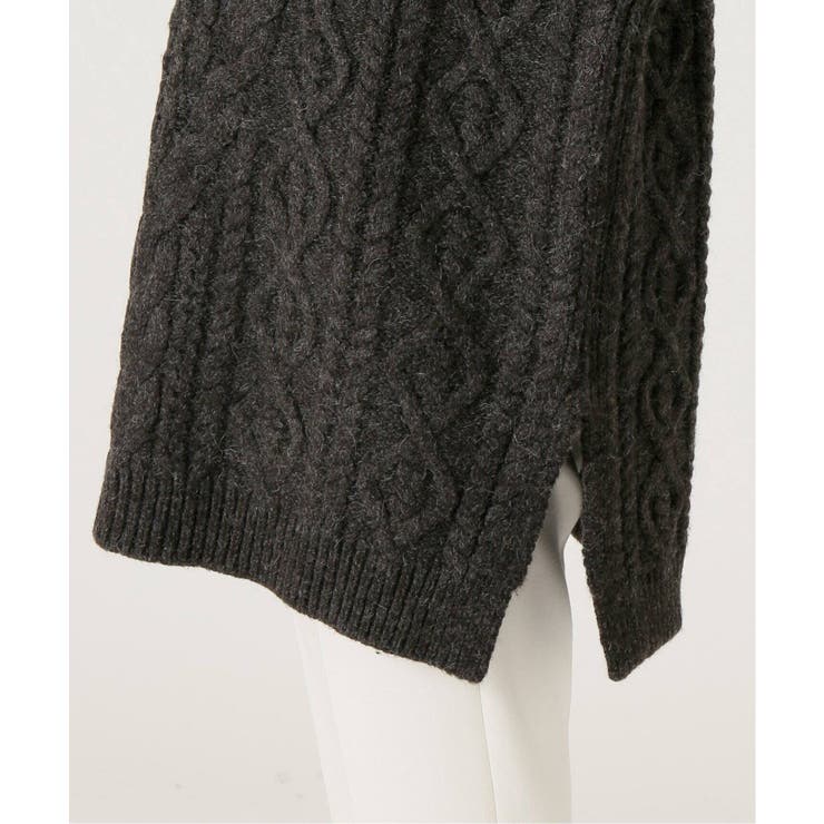 NOBLE ノーブル】【COEL】 Vネックケーブルニット◇[品番