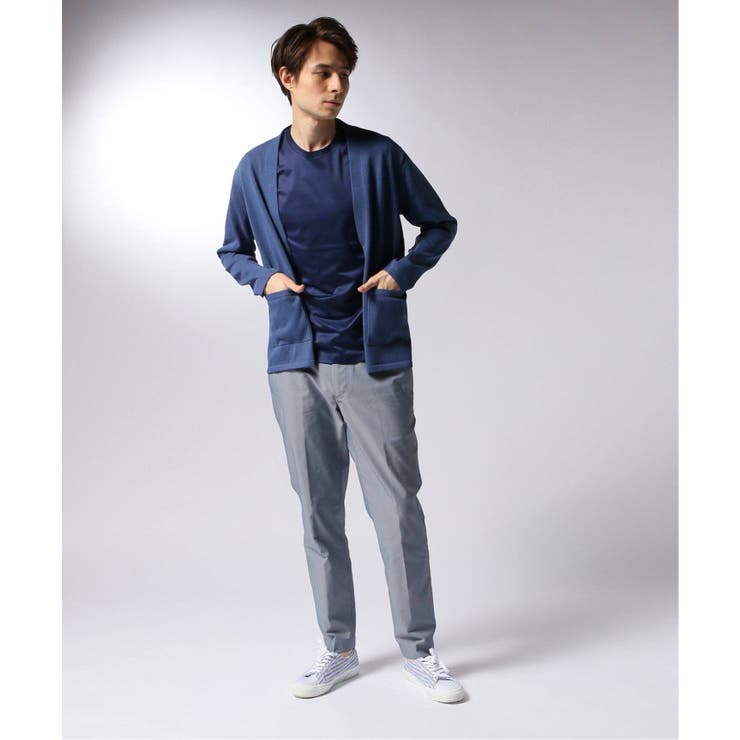 CALMER EDIFICE別注 ZIPUPカーディガン CALMER(カルメール) 別注 ZIP UP カーディガン | エディフィス