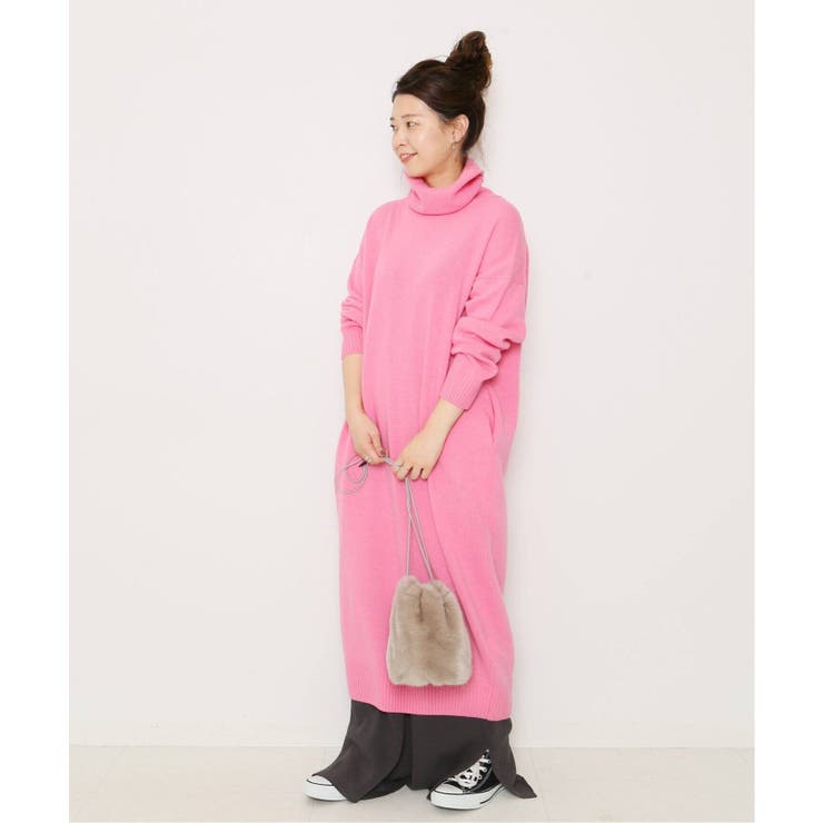 シャネル カシミヤ100% ニットワンピース ココマーク 36 オフ