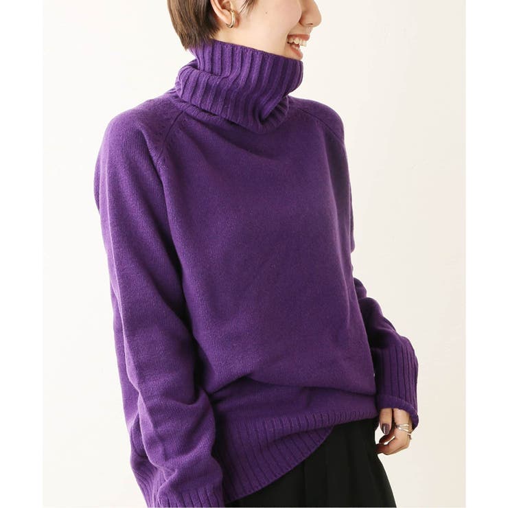 ファインウール ハイネックチュニック[品番：BYCW0001105]｜B.C STOCK