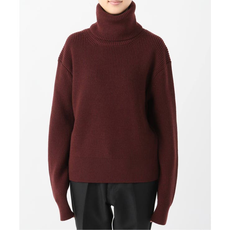 AP STUDIO エーピーストゥディオ】ショートボリュームタートル  