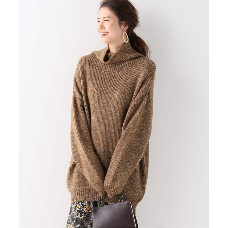 IENA イエナ　アンゴラ　ニットカーディガン　キャメル　ブラウン　Noble IENA イエナ Vネックカーディガン ブラウン キャメル イエナアンゴラ