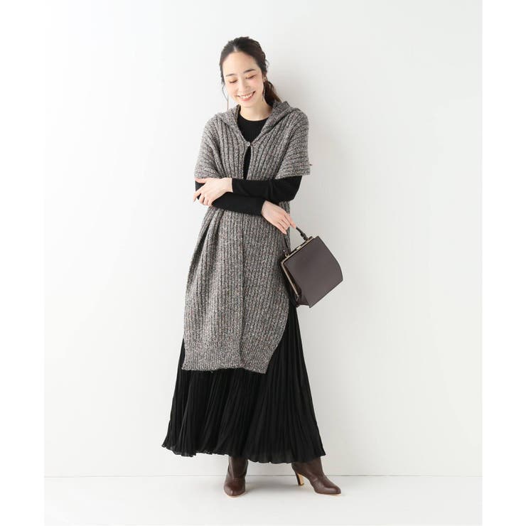新品タグ付き　　　IENA　　イエナ　　JASPERフード付きストール IENA（イエナ）の「JASPERフード付きストール（）」 - WEAR