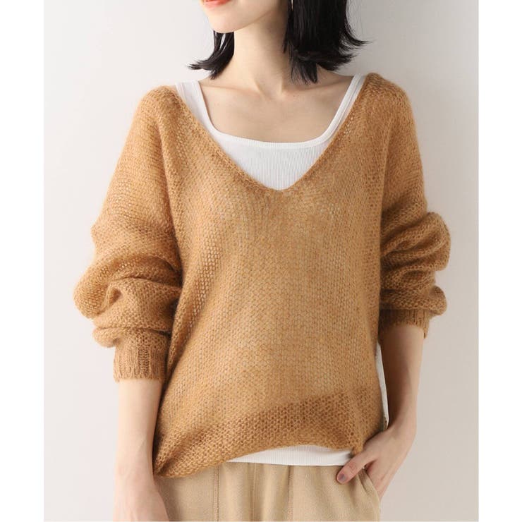 SLOBE IENA スローブイエナ】モヘヤローゲージニット[品番