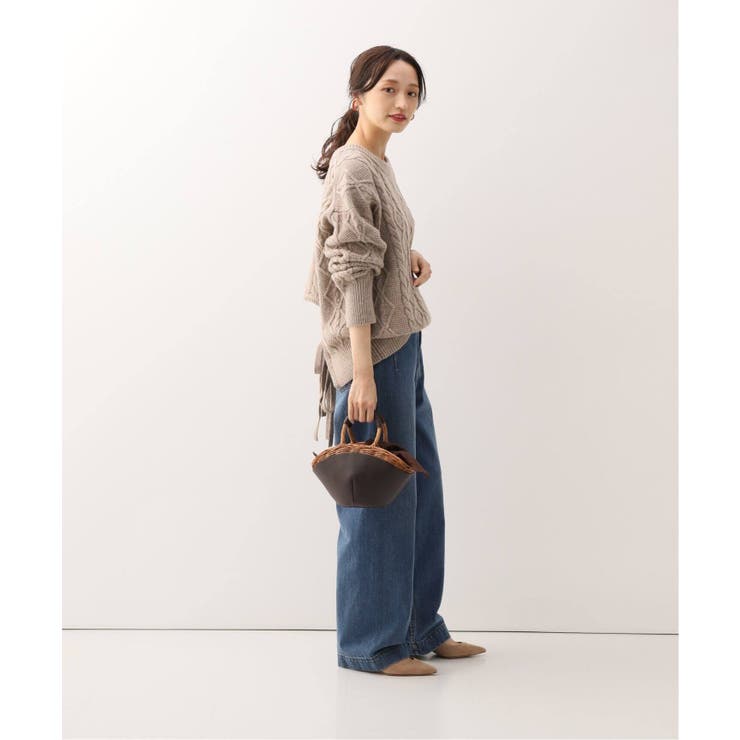 SLOBE IENA スローブイエナ】デザインケーブルニット◇[品番