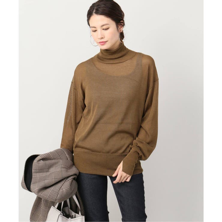 シアータートルニット◇[品番：BYCW0000857]｜B.C STOCK（ベー