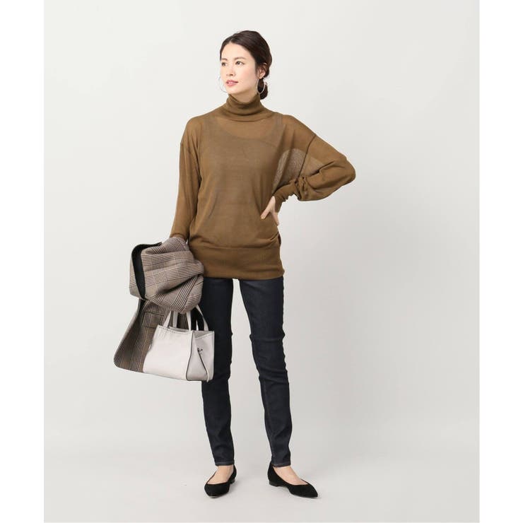 シアータートルニット◇[品番：BYCW0000857]｜B.C STOCK（ベー