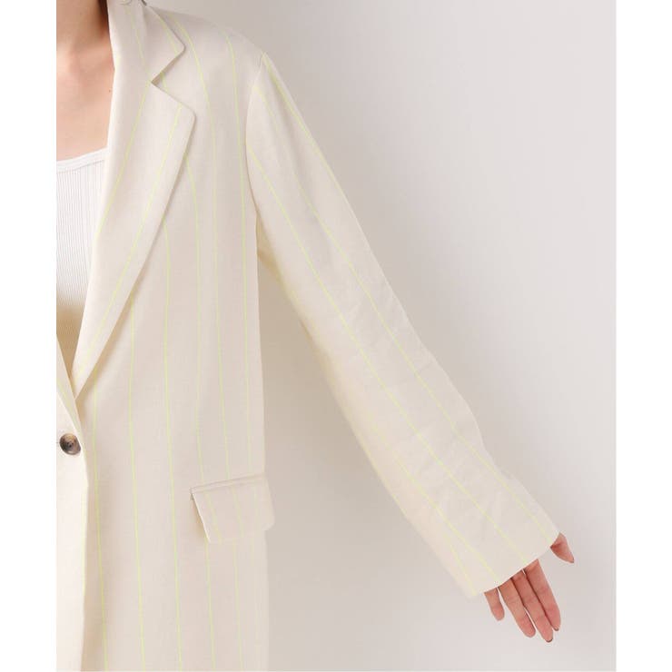 Spick and Span]#ネオンピンストライプオーバージャケット[品番