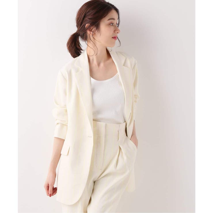 Spick and Span]#ネオンピンストライプオーバージャケット[品番